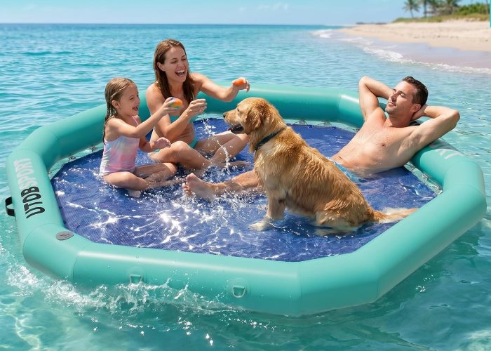 Octagon Hammock Family time