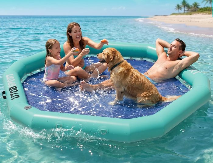Octagon Hammock Family time
