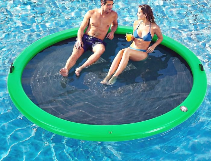 Round Green Lounger