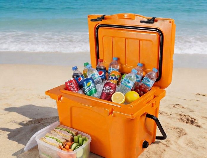 Cooler With Ice